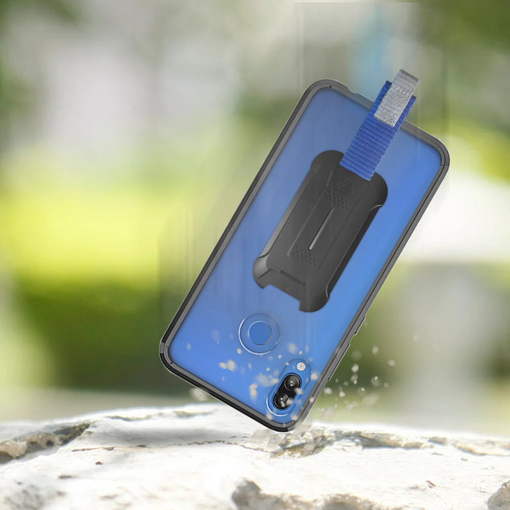 BX3-HW18-P20L*2018 | Huawei P20 Lite 2018 / Nova 3e | Shockproof Rugged case w/ KEY Mount & Carabiner - Image 9