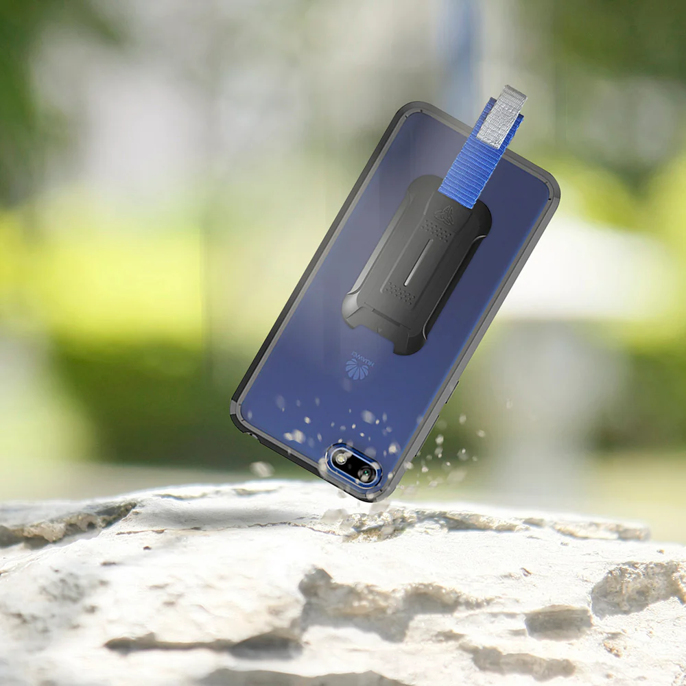 BX3-HW18-Y5 | Huawei Y5 Prime / Y5 2018 | Mountable Shockproof Rugged Case for Outdoors w/ Carabiner - Image 8