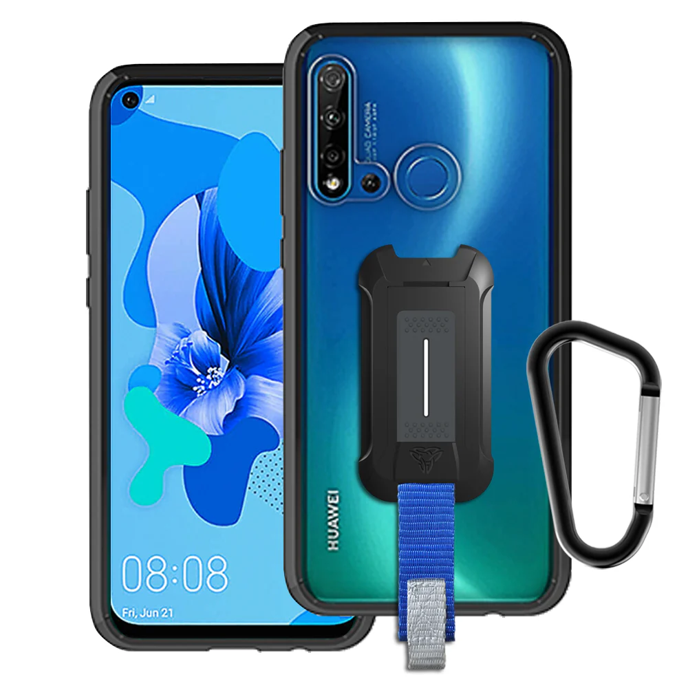 BX3-HW19-P20L*2019 | Huawei P20 Lite 2019  / Nova 5i | Shockproof Rugged case w/ KEY Mount & Carabiner