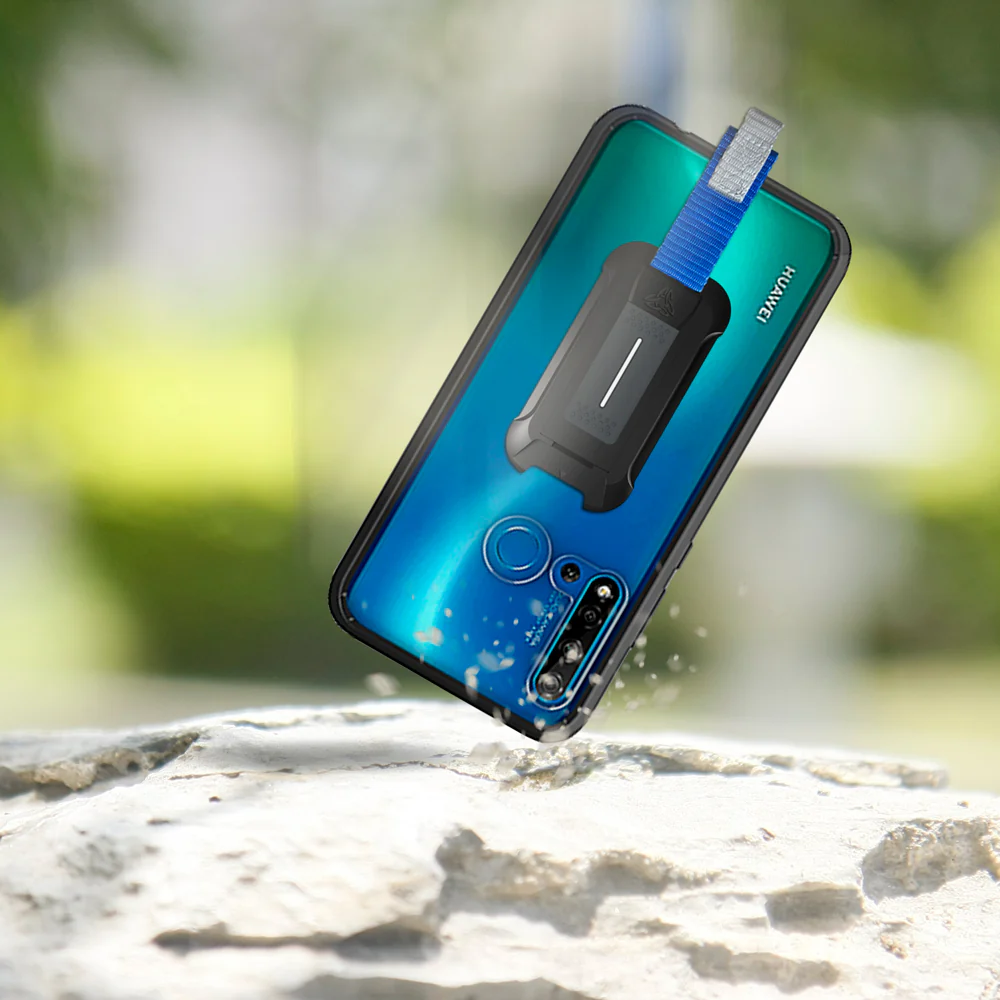 BX3-HW19-P20L*2019 | Huawei P20 Lite 2019  / Nova 5i | Shockproof Rugged case w/ KEY Mount & Carabiner - Image 7