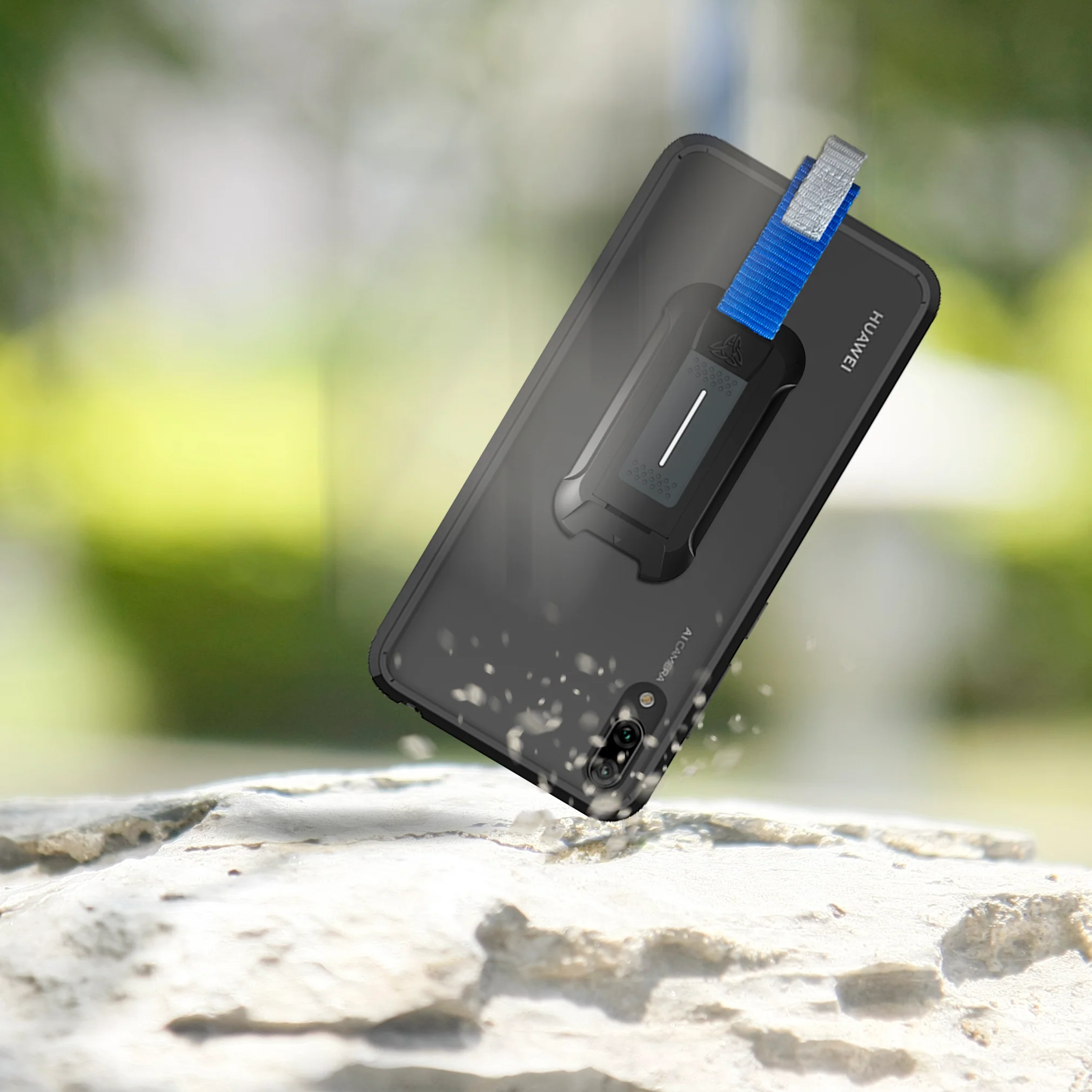 BX3-HW19-Y7P | Huawei Y7 Pro (2019) / Enjoy 9 | Mountable Shockproof Rugged Case for Outdoors w/ Carabiner - Image 8