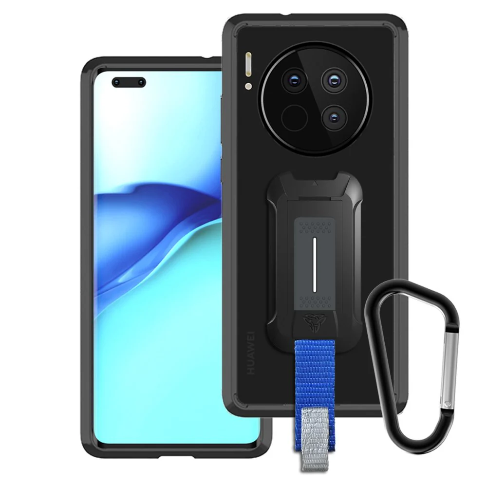 BX3-HW20-MT40P+ | Huawei Mate 40 Pro + / Mate 40 Pro plus Case | Mountable Shockproof Rugged Case for Outdoors w/ Carabiner