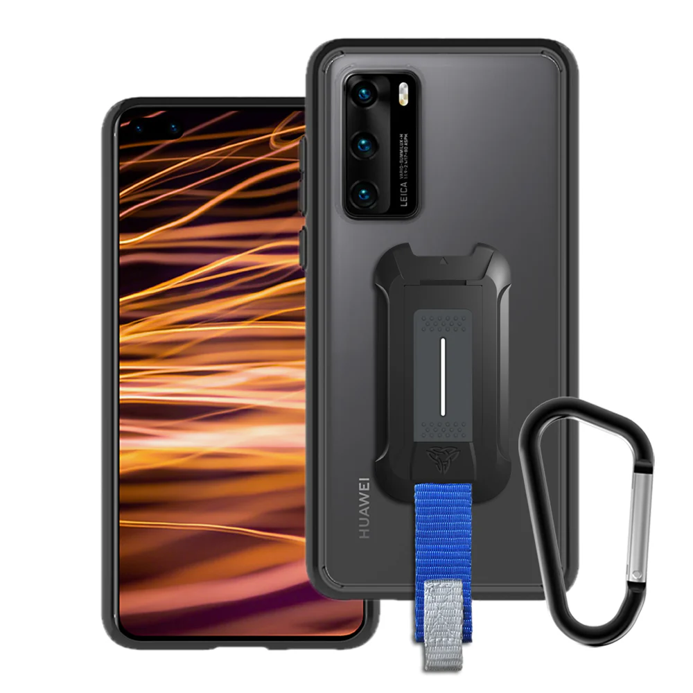 BX3-HW20-P40 | Huawei P40 | Shockproof Rugged case w/ KEY Mount & Carabiner