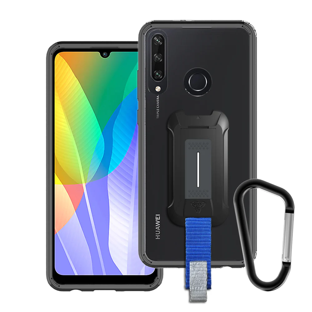 BX3-HW20-Y6P | Huawei Y6P | Mountable Shockproof Rugged Case for Outdoors w/ Carabiner