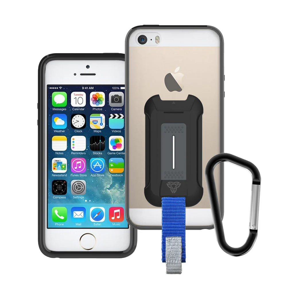 BX3-i5C | iPhone 5C Case | Shockproof Drop Proof Rugged Cover w/ X-Mount & Carabiner