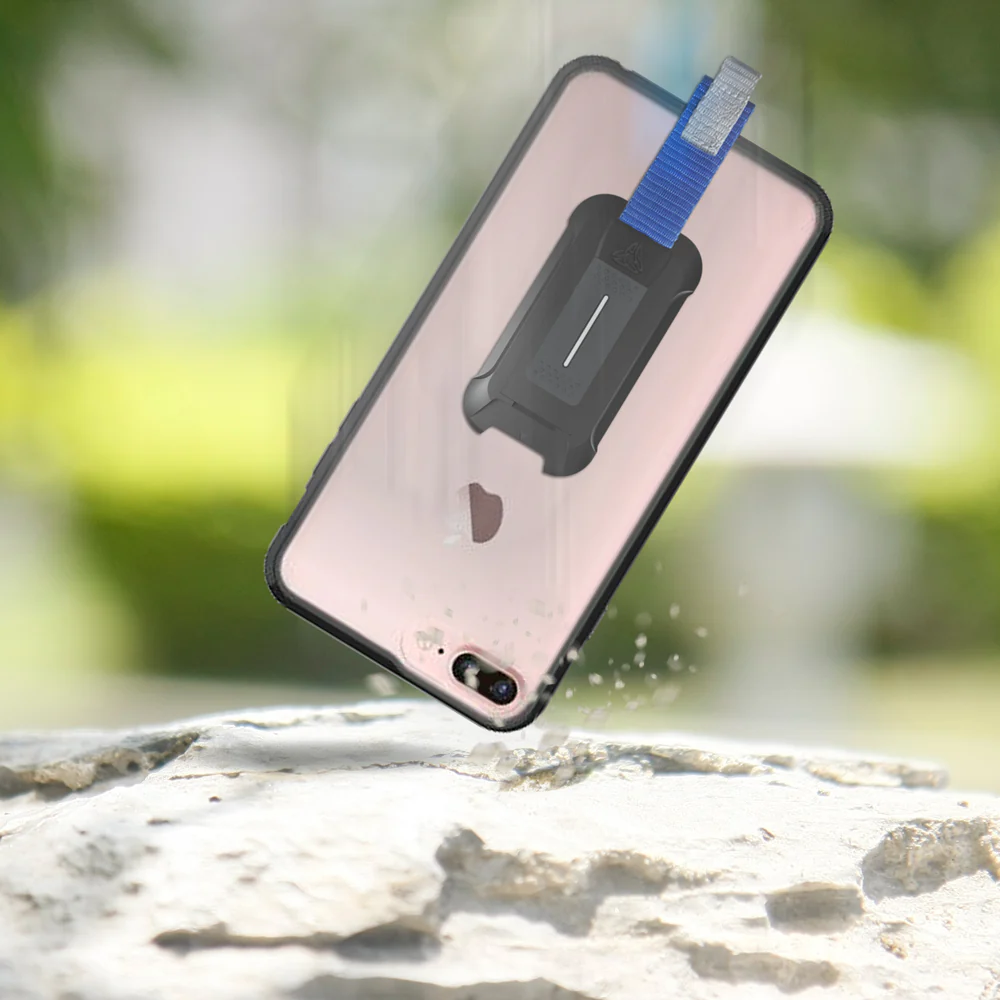 BX3-i7P | iPhone 7 / 8 Plus Case | Shockproof Drop Proof Rugged Cover w/ X-Mount & Carabiner - Image 8