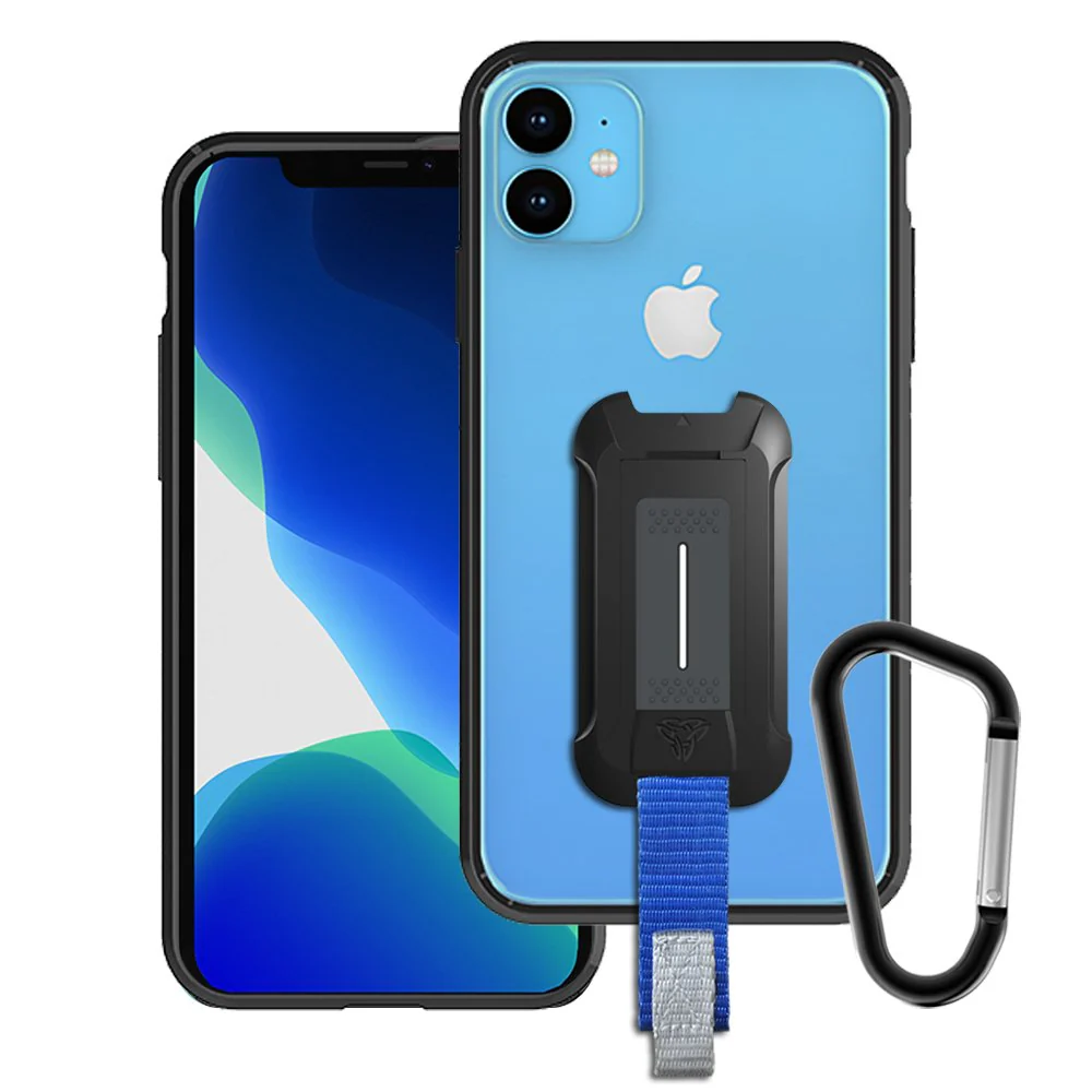BX3-IPH-11 | iPhone 11 Case 6.1 | Shockproof Drop Proof Rugged Cover w/ X-Mount & Carabiner