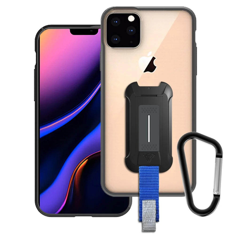 BX3-IPH-11PMX | iPhone 11 Pro Max Case 6.5 | Shockproof Drop Proof Rugged Cover w/ X-Mount & Carabiner