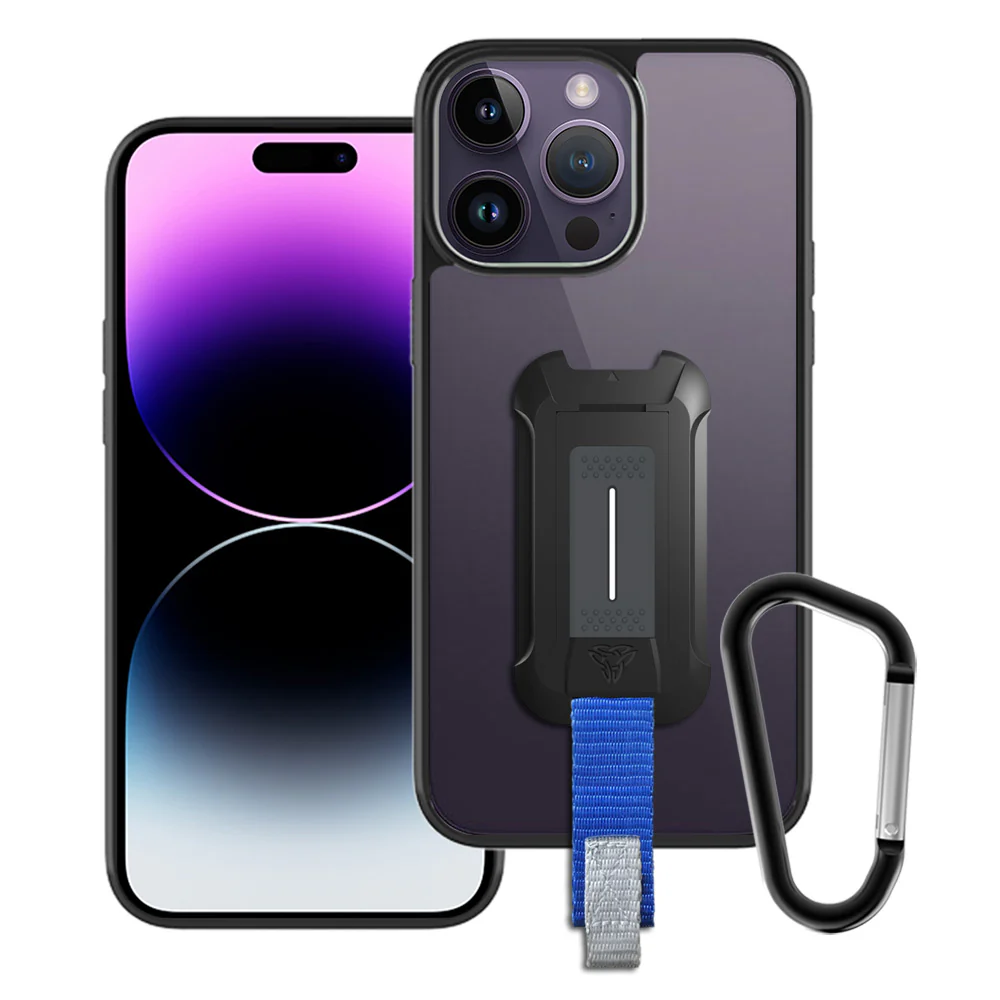 BX3-IPH-14PMX | iPhone 14 Pro Max Case  | Shockproof Drop Proof Rugged Cover w/ X-Mount & Carabiner