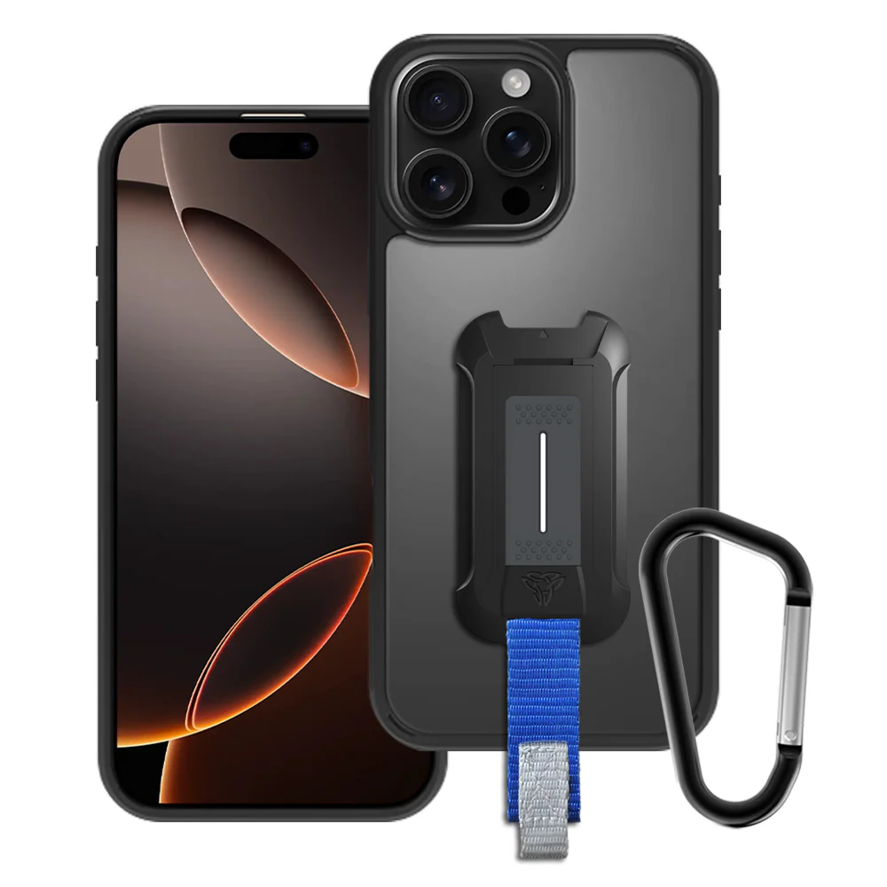BX3-IPH-16PMX | iPhone 16 Pro Max Case  | Shockproof Drop Proof Rugged Cover w/ X-Mount & Carabiner