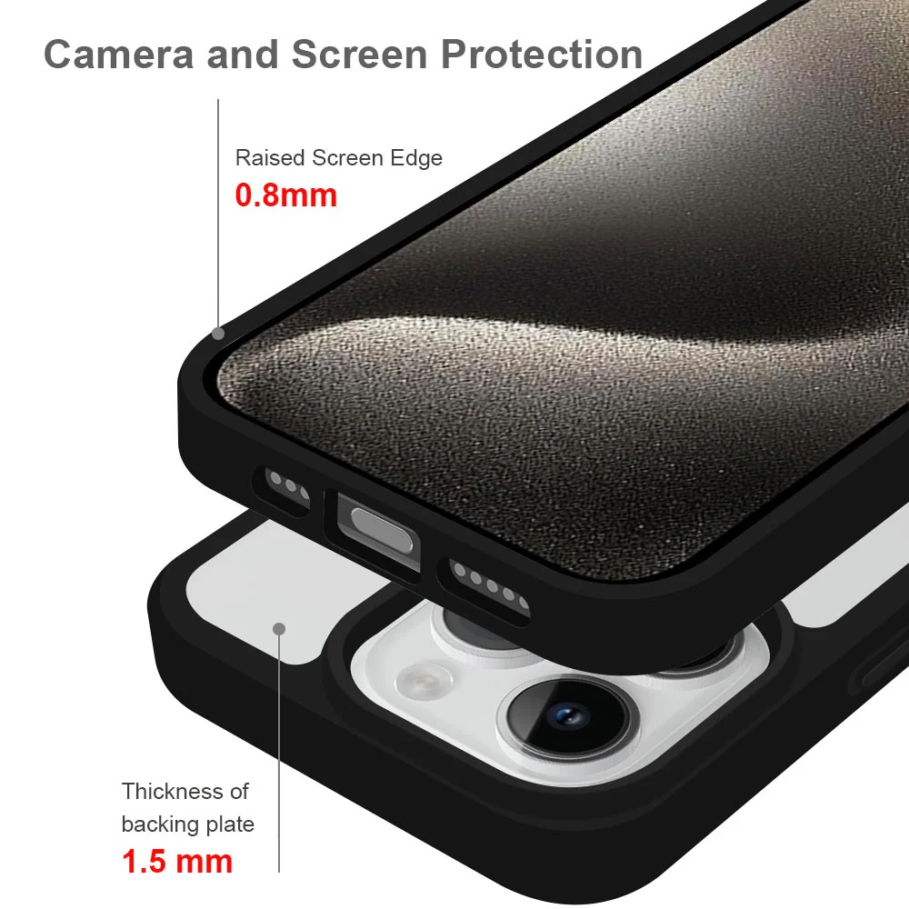 BX3-IPH-16PMX | iPhone 16 Pro Max Case  | Shockproof Drop Proof Rugged Cover w/ X-Mount & Carabiner - Image 8