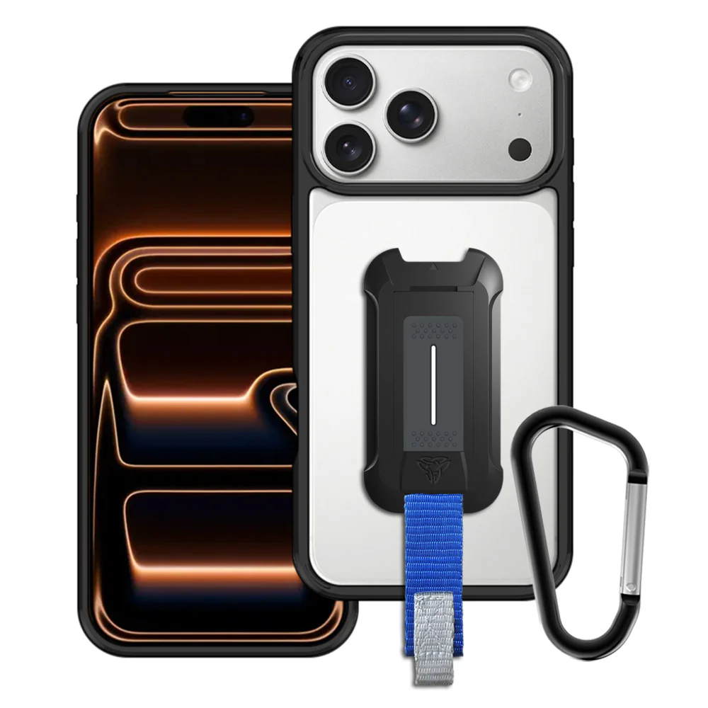 BX3-IPH-17PMX | iPhone 17 Pro Max Case  | Shockproof Drop Proof Rugged Cover w/ X-Mount & Carabiner