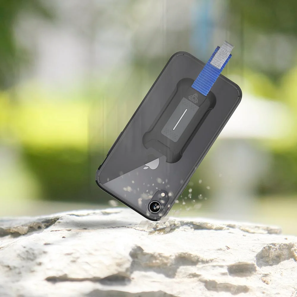 BX3-IPHX-BK | iPhone X iPhone XS Case | Shockproof Drop Proof Rugged Cover w/ X-Mount & Carabiner - Image 9