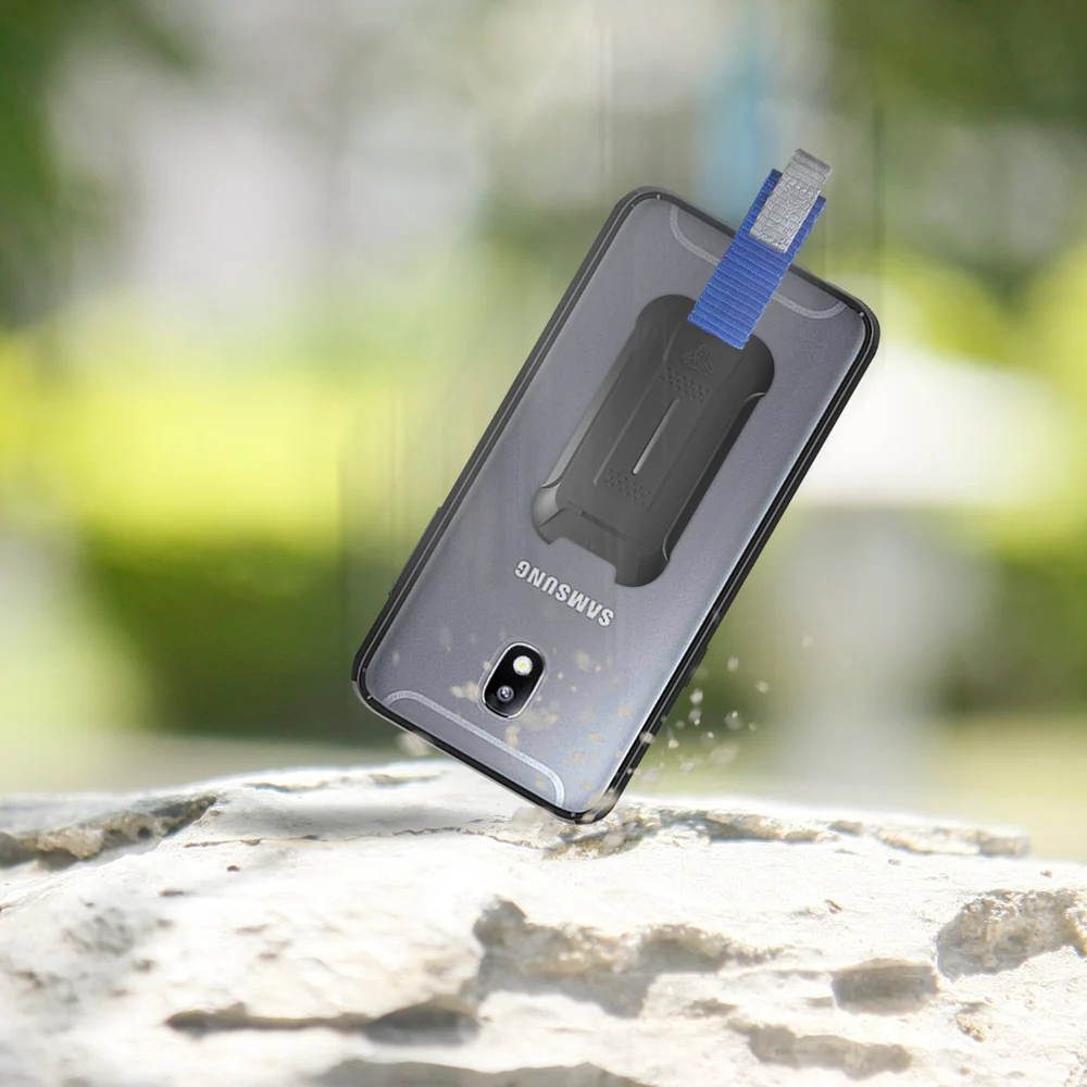 BX3-J3E_8 | Samsung Galaxy J3 2018 EU model | Shockproof Rugged case w/ KEY Mount & Carabiner - Image 8