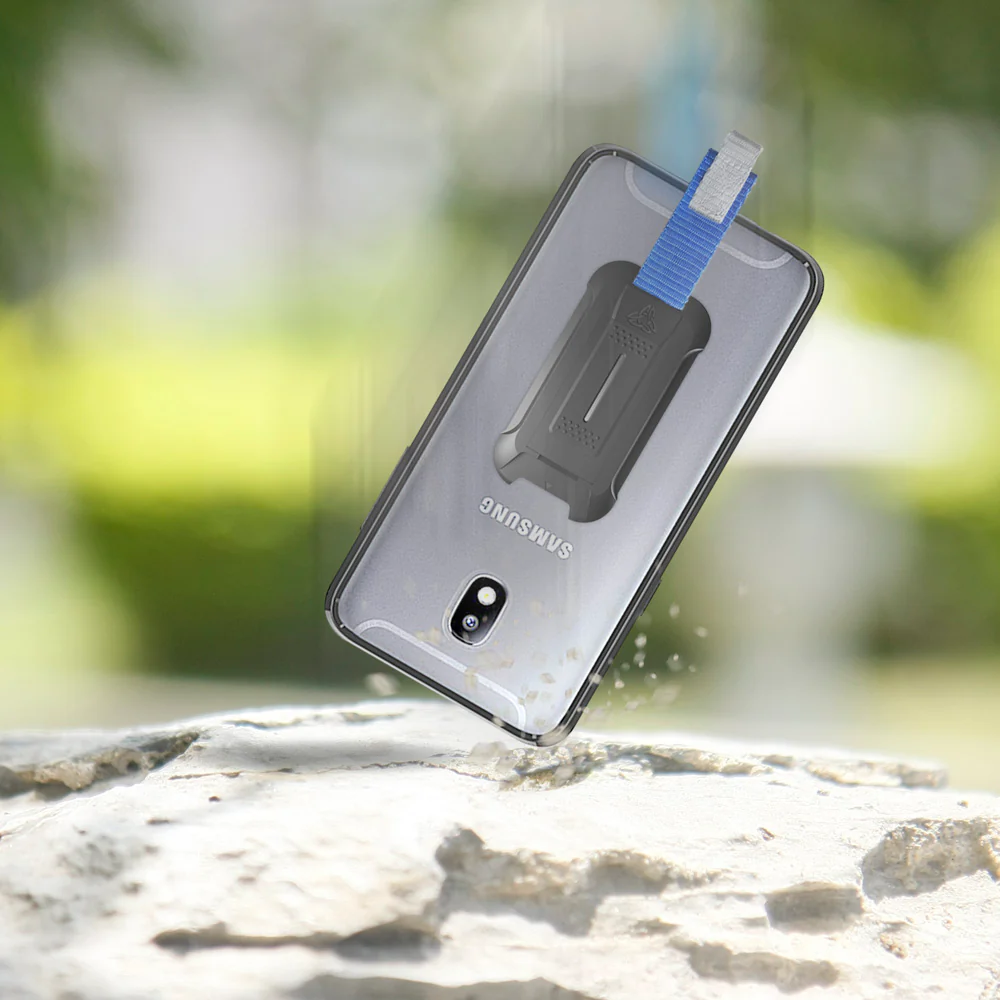 BX3-J4_8 | Samsung Galaxy J4 2018 | Mountable Shockproof Rugged Case for Outdoors w/ Carabiner - Image 9