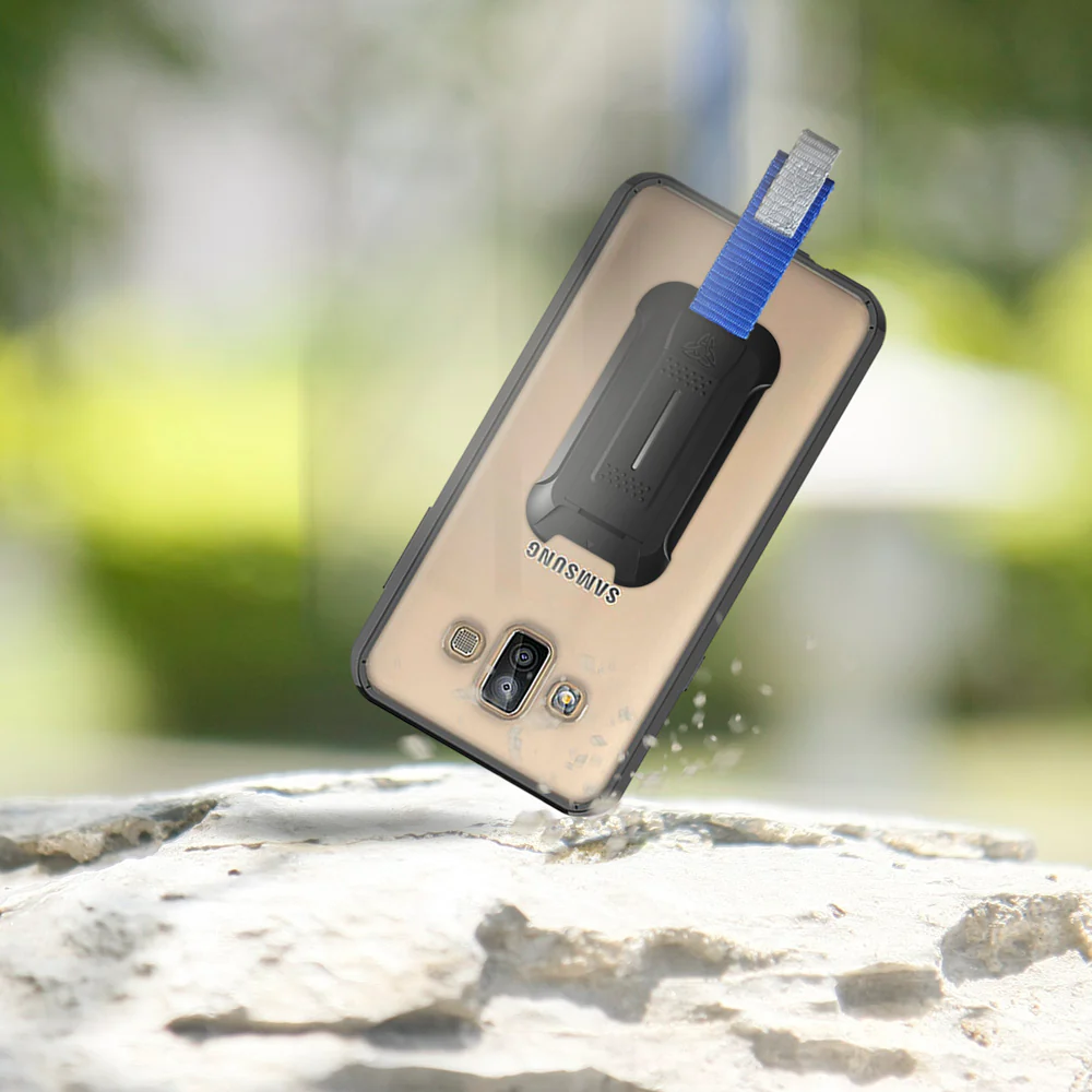 BX3-J7D | Samsung Galaxy J7 Duo | Mountable Shockproof Rugged Case for Outdoors w/ Carabiner - Image 8