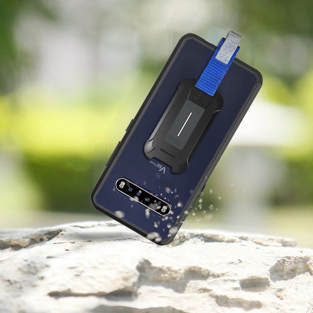 BX3-LG | LG Case | Mountable Shockproof Rugged Case for Outdoors w/ Carabiner - Image 9