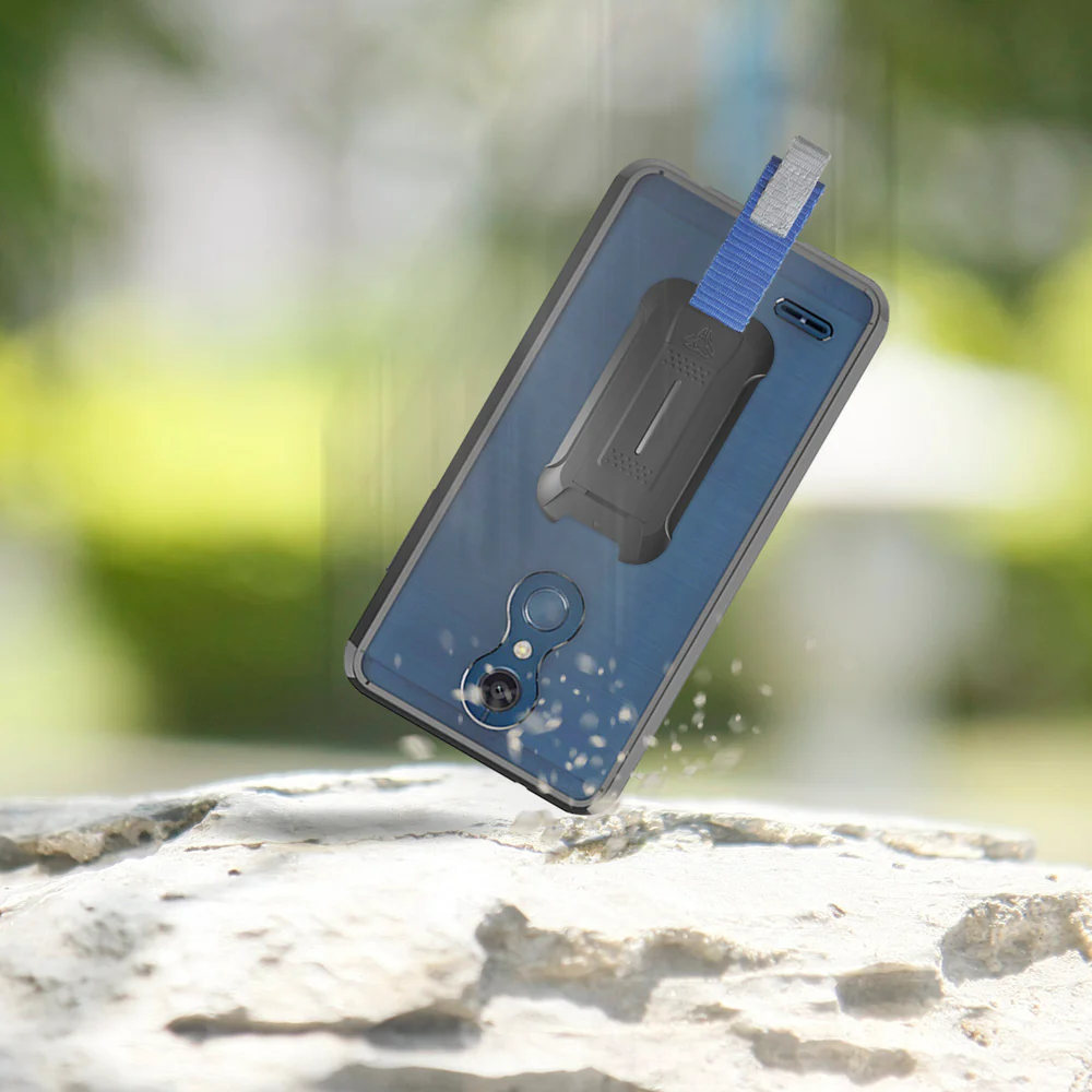 BX3-LG18-K10E | LG K10 (2018) EU version | Shockproof Rugged case w/ KEY Mount & Carabiner - Image 9