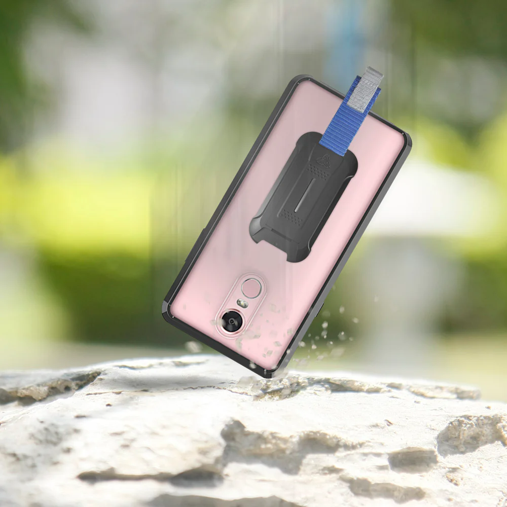 BX3-LG18-QST4 | LG Q Stylo 4 | Mountable Shockproof Rugged Case for Outdoors w/ Carabiner - Image 9