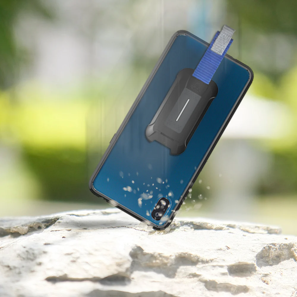 BX3-LG19-K20 | LG K20 (2019) Case | Shockproof Rugged case w/ KEY Mount & Carabiner - Image 8