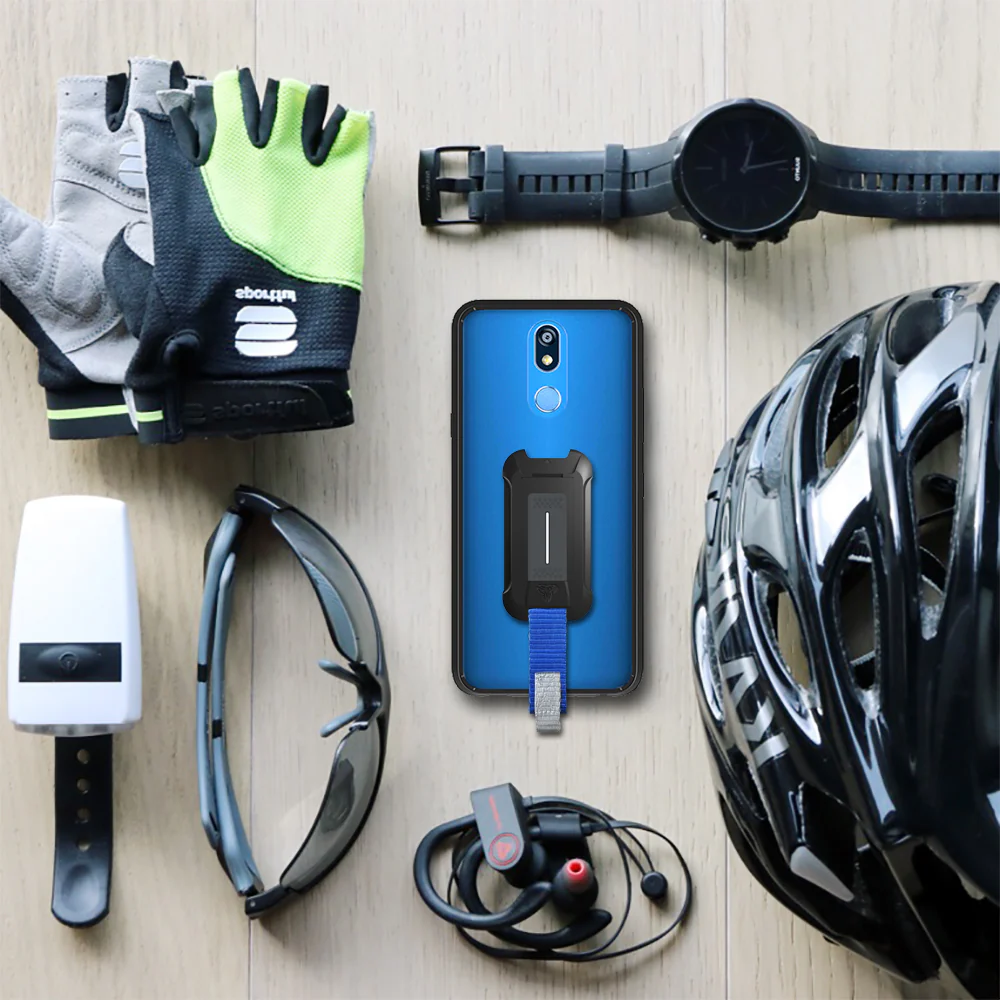 BX3-LG19-K40 | LG K40 | Shockproof Rugged case w/ KEY Mount & Carabiner - Image 9