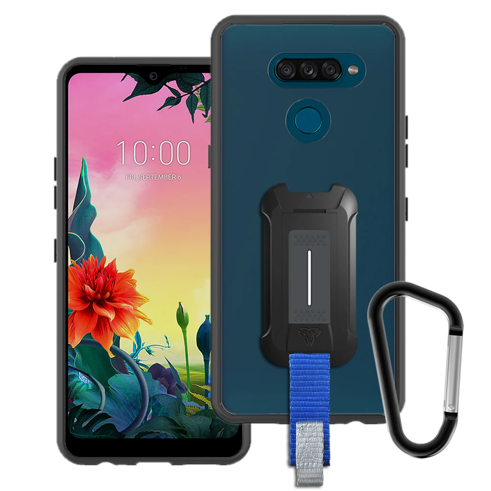 BX3-LG19-K50S | LG K50S Case | Shockproof Rugged case w/ KEY Mount & Carabiner