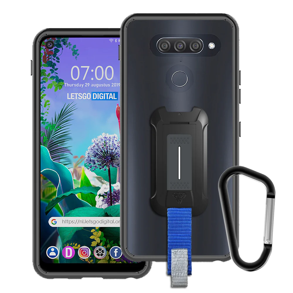 BX3-LG19-Q70 | LG Q70 Case | Shockproof Rugged case w/ KEY Mount & Carabiner