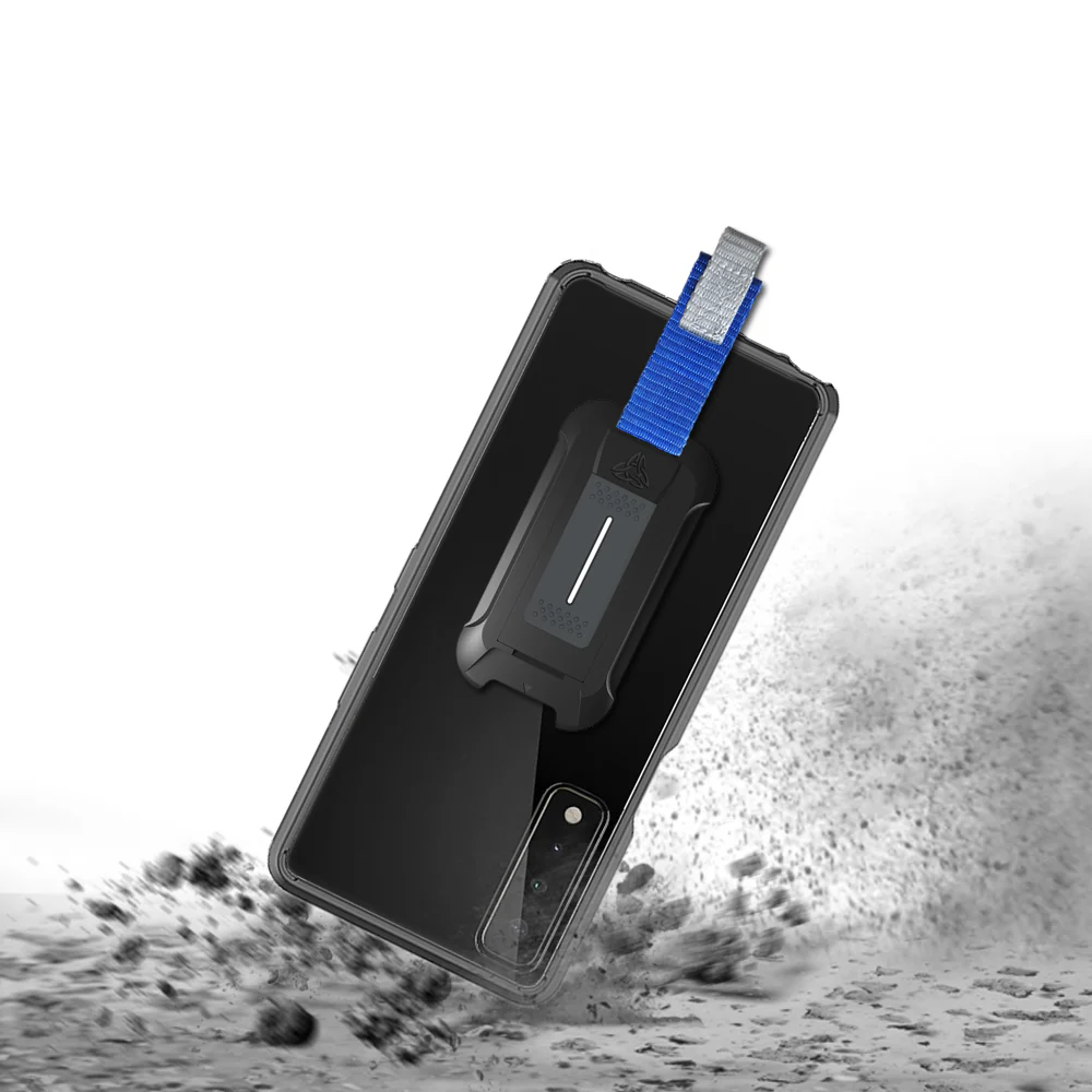 BX3-LG20-ST75G | LG Stylo 7 5G Case | Shockproof Rugged case w/ KEY Mount & Carabiner - Image 9