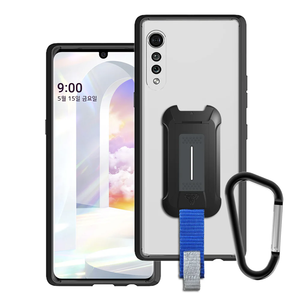 BX3-LG20-Velvet | LG Velvet | Shockproof Rugged case w/ KEY Mount & Carabiner