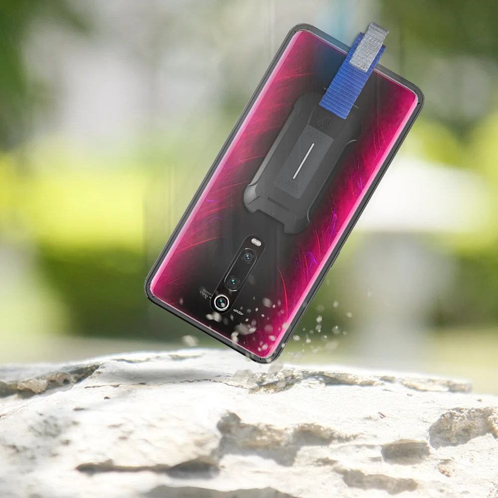 BX3-Mi19-K20 | Xiaomi Mi Redmi K20 / K20 Pro Xiaomi Mi T9 / T9 Pro Case | Shockproof Rugged case w/ KEY Mount & Carabiner - Image 8