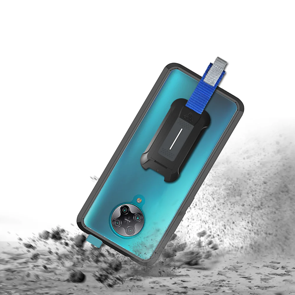 BX3-Mi20-K30P | Xiaomi Redmi K30 Pro / Xiaomi Redmi K30 Pro Zoom | Shockproof Rugged case w/ KEY Mount & Carabiner - Image 9