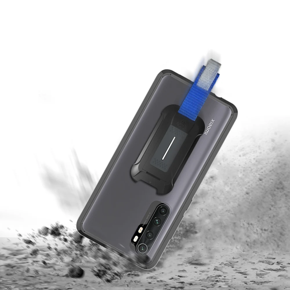 BX3-Mi20-N10L | Xiaomi Mi Note 10 Lite | Mountable Shockproof Rugged Case for Outdoors w/ Carabiner - Image 8