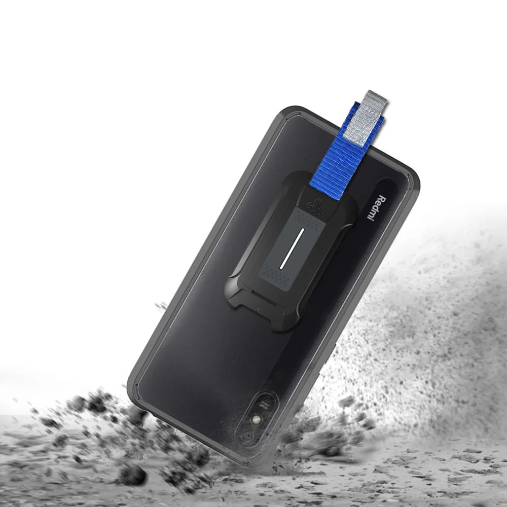 BX3-Mi20-RM9A | Xiaomi Redmi 9A | Shockproof Rugged case w/ KEY Mount & Carabiner - Image 9