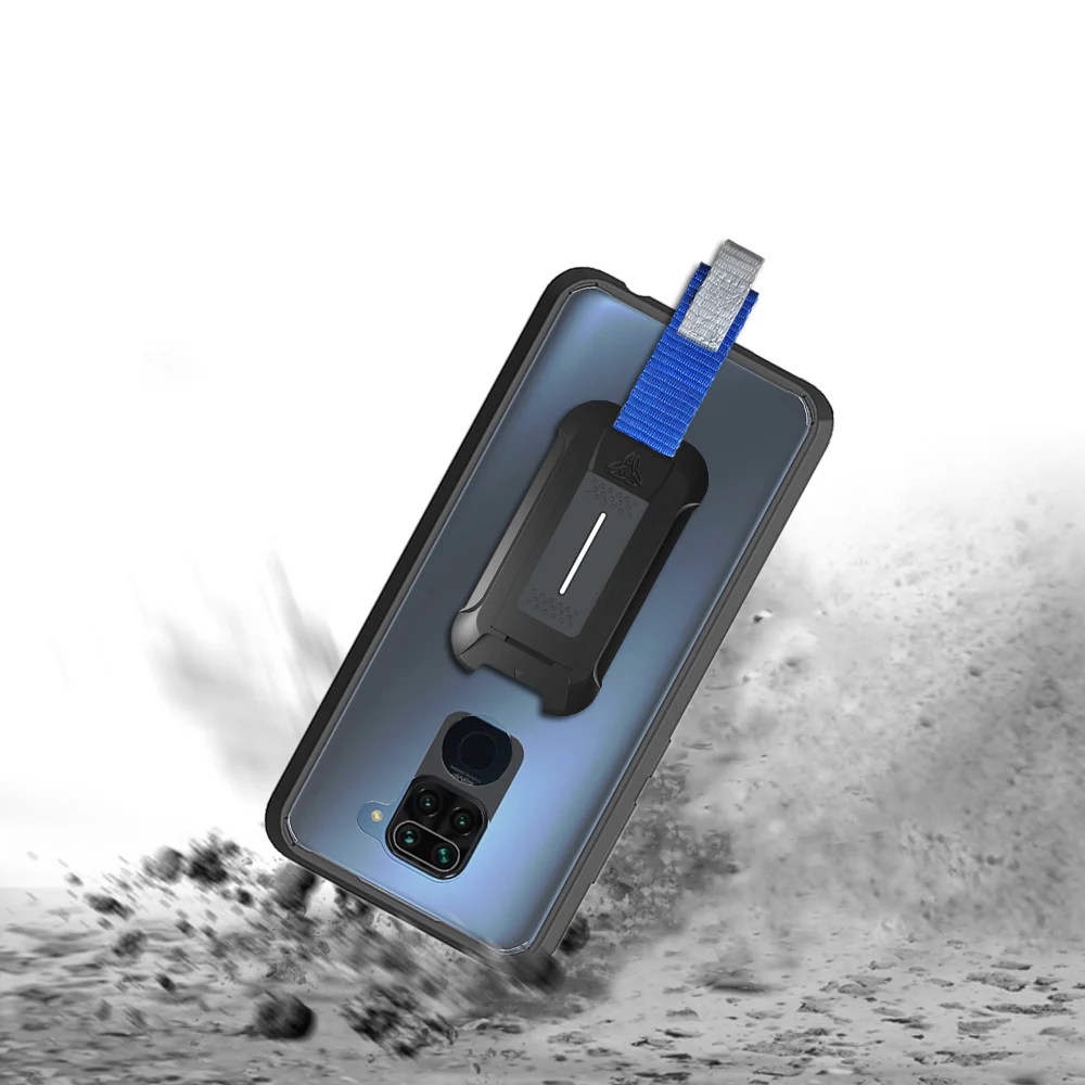 BX3-Mi20-RMN9 | Xiaomi Redmi Note 9 | Shockproof Rugged case w/ KEY Mount & Carabiner - Image 10