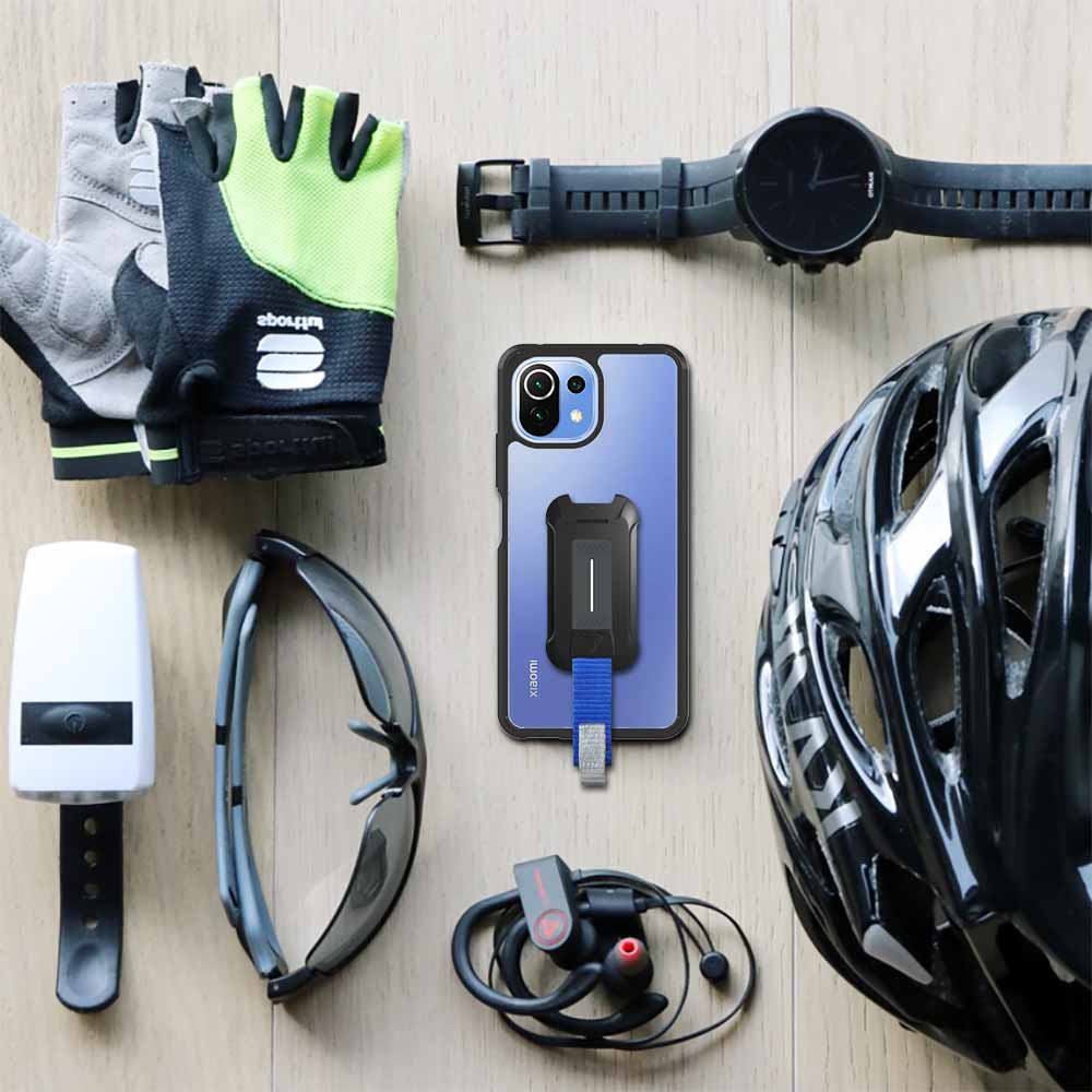 BX3-Mi21-M11LT | Xiaomi Mi 11 Lite / Xiaomi Mi 11 Lite 5G | Mountable Shockproof Rugged Case for Outdoors w/ Carabiner - Image 3
