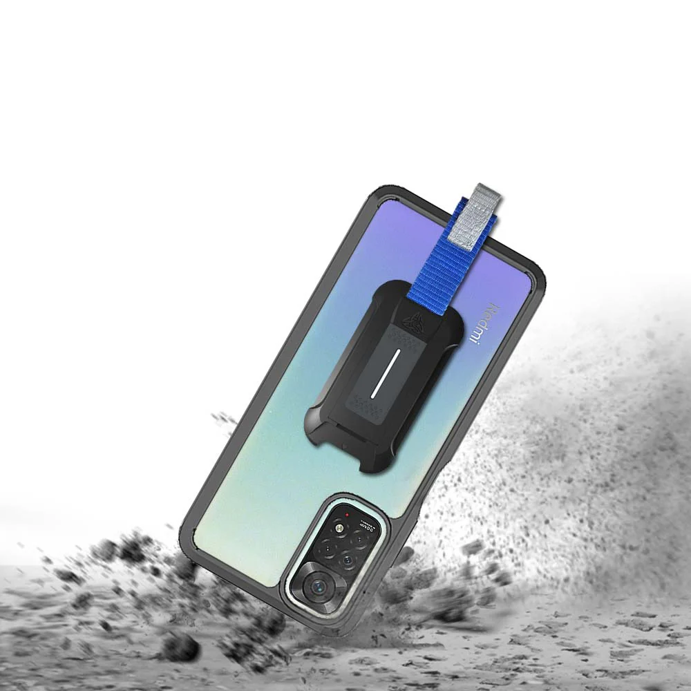 BX3-Mi21-RMN114G | Xiaomi Redmi Note 11 4G / 11S 4G | Mountable Shockproof Rugged Case for Outdoors w/ Carabiner - Image 2