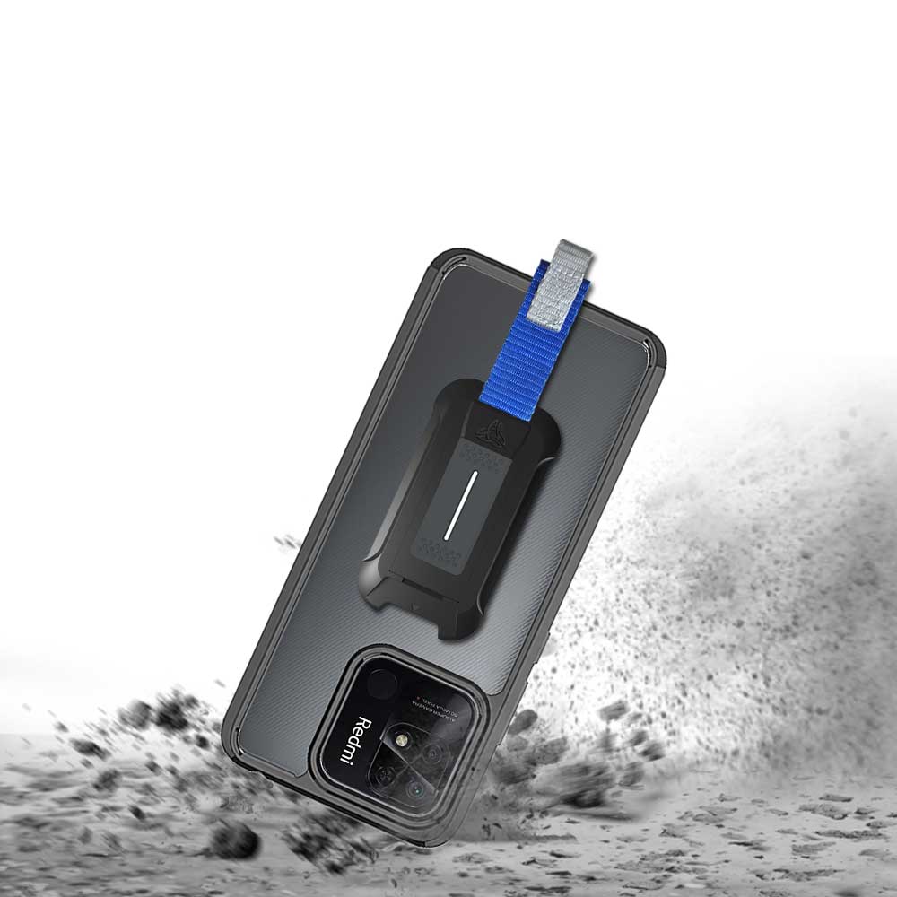 BX3-Mi22-RM10C | Xiaomi Redmi 10C 4G | Mountable Shockproof Rugged Case for Outdoors w/ Carabiner - Image 2