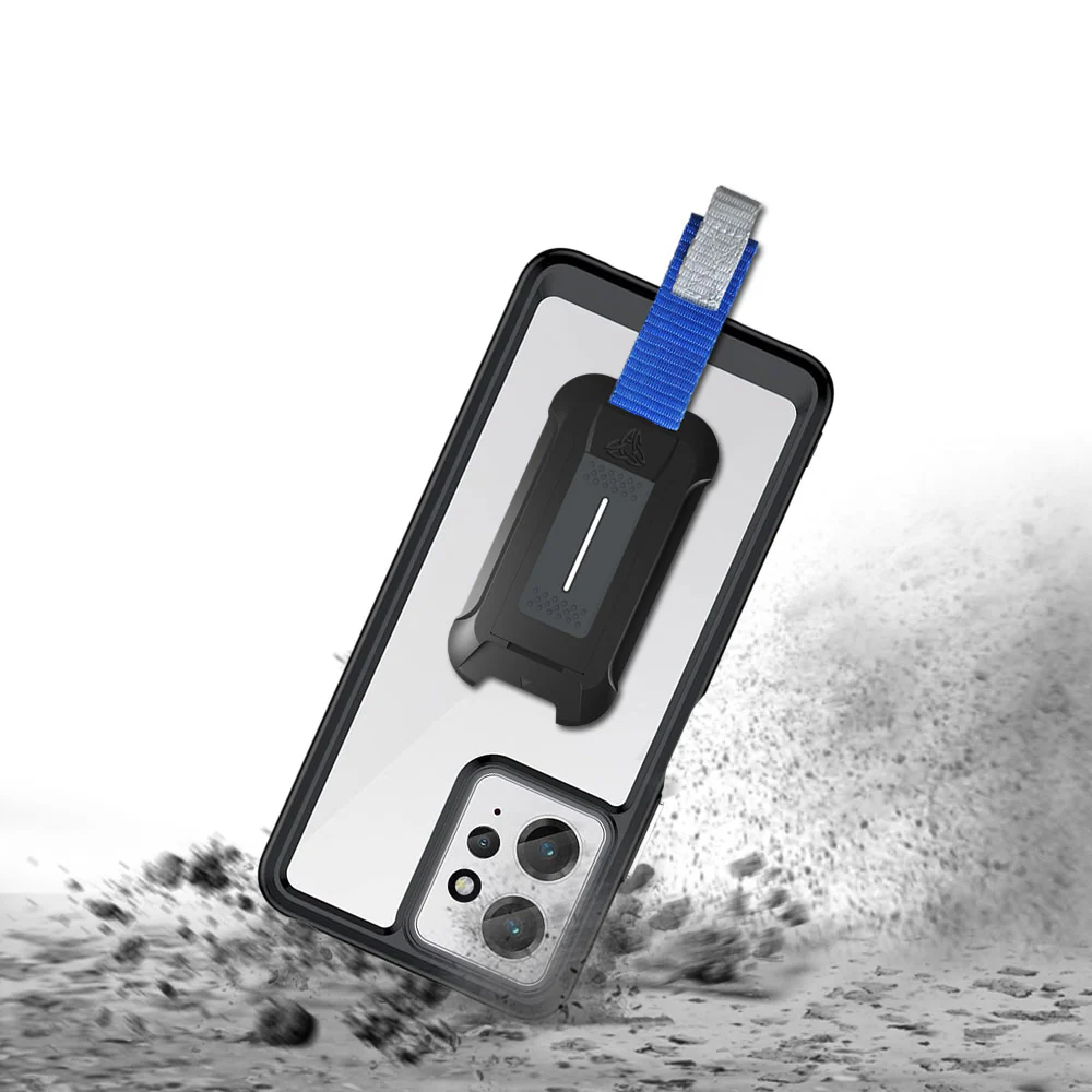 BX3-Mi23-RMN124G | Xiaomi Redmi Note 12 4G | Shockproof Rugged case w/ KEY Mount & Carabiner - Image 2