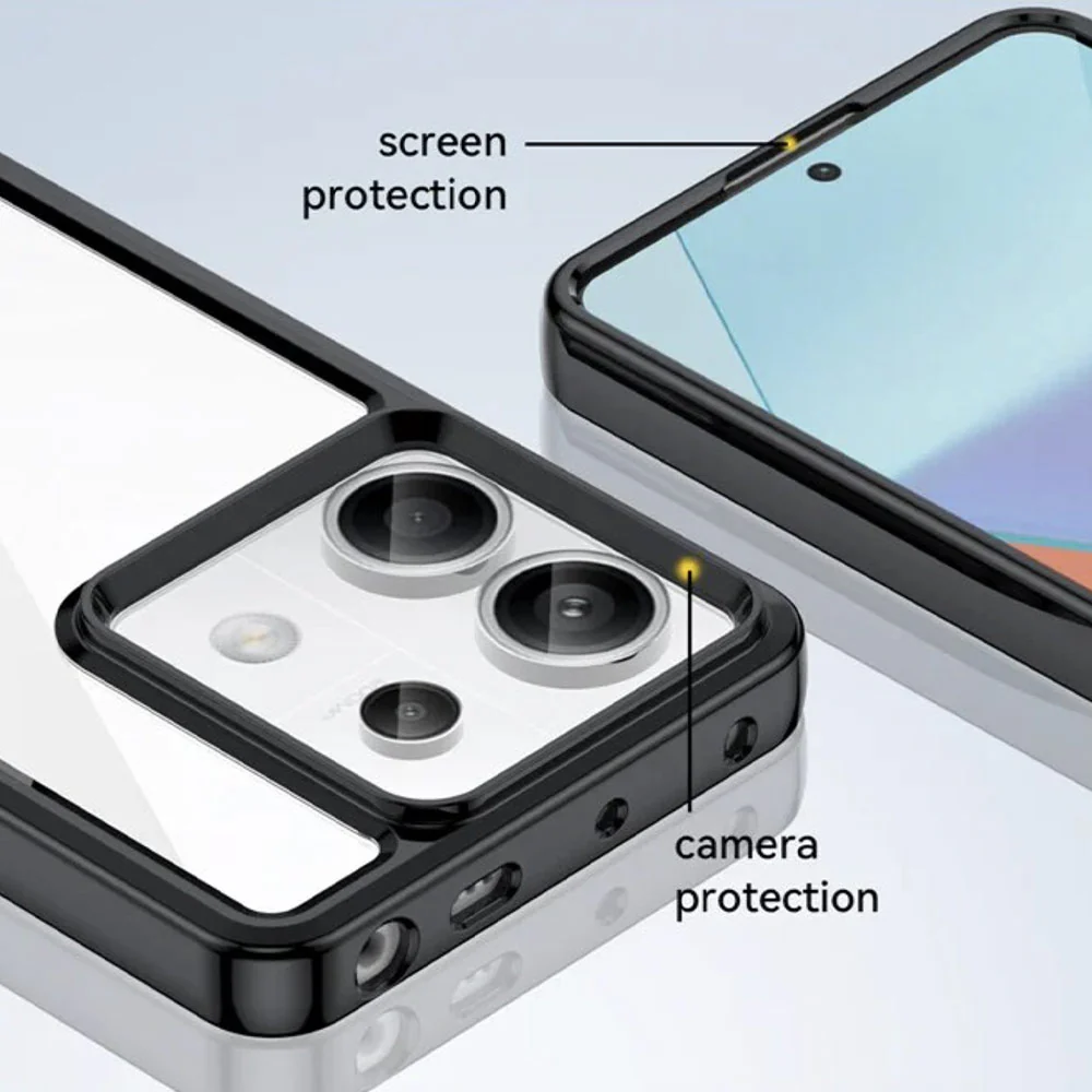 BX3-Mi23-RMN13P5G | Xiaomi Redmi Note 13 Pro 5G | Shockproof Rugged case w/ KEY Mount & Carabiner - Image 9