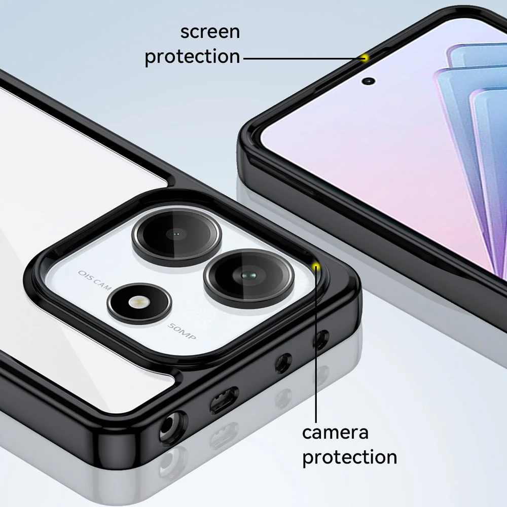 BX3-Mi24-RMN145G | Xiaomi Redmi Note 14 5G | Shockproof Rugged case w/ KEY Mount & Carabiner - Image 8