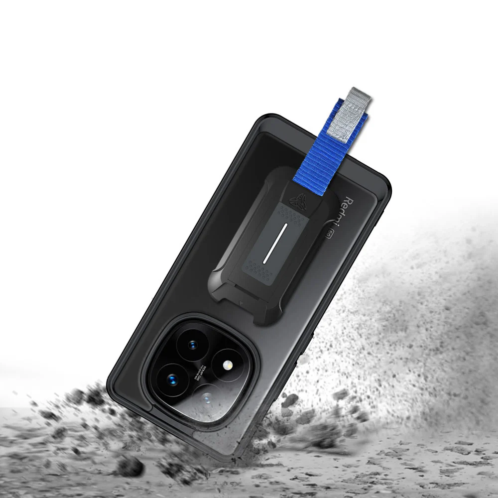 BX3-Mi24-RMN14PRPL | Xiaomi Redmi Note 14 Pro+ 5G | Shockproof Rugged case w/ KEY Mount & Carabiner - Image 9