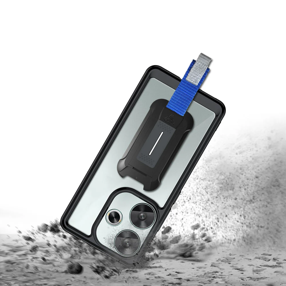 BX3-Mi24-RMTB3 | Xiaomi Redmi Turbo 3 5G / Xiaomi Poco F6 | Shockproof Rugged case w/ KEY Mount & Carabiner - Image 9