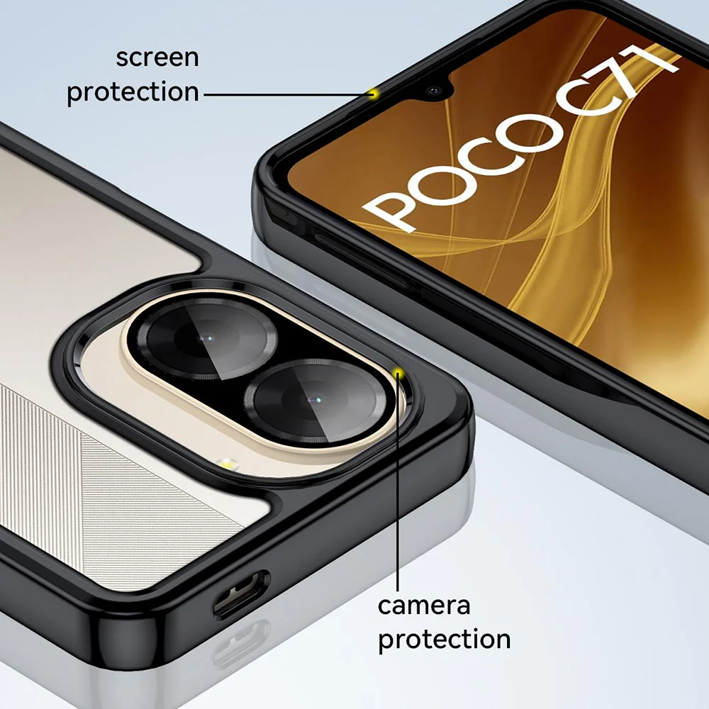 BX3-Mi25-PCC71 | Xiaomi Poco C71 | Shockproof Rugged case w/ KEY Mount & Carabiner - Image 8