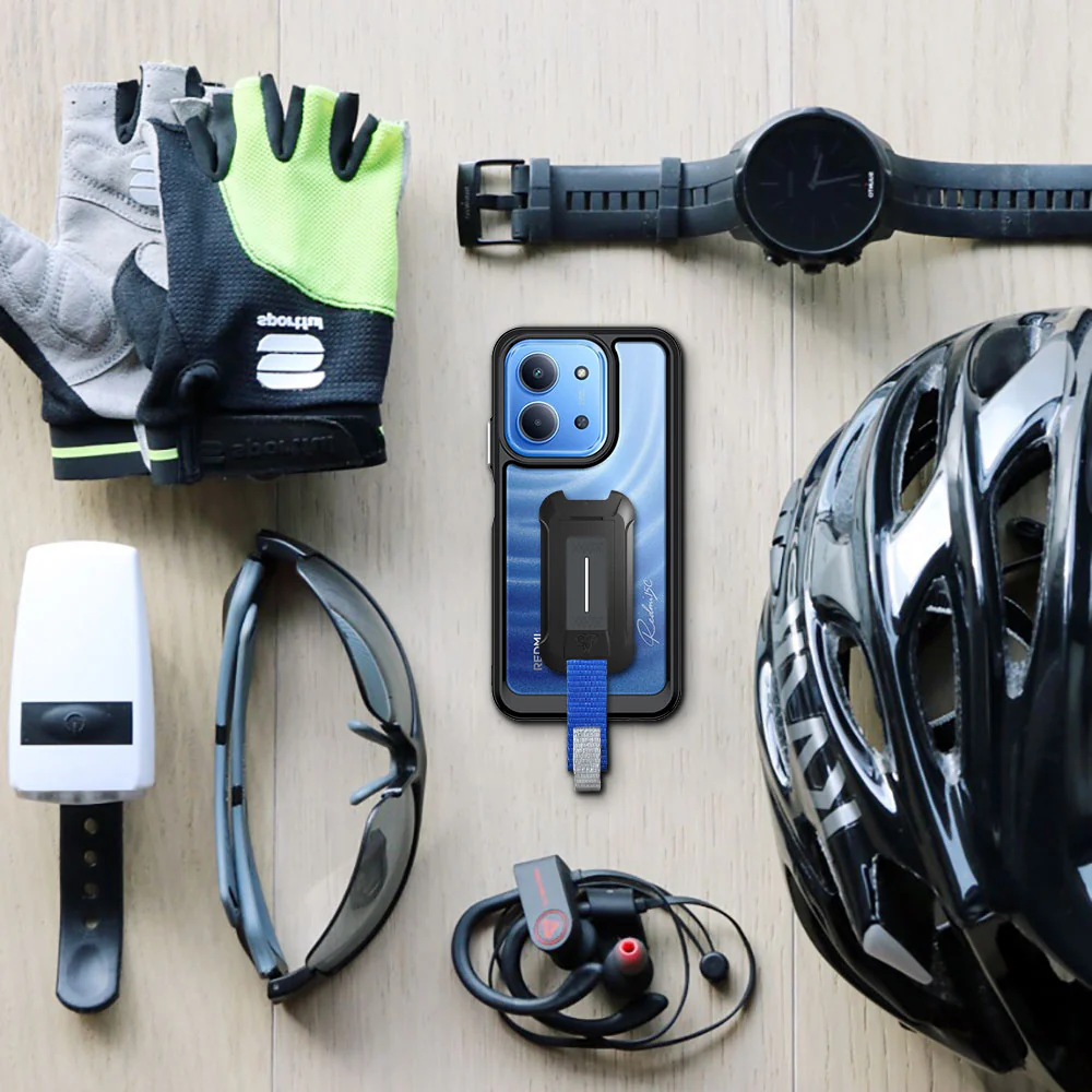 BX3-Mi25-RM15C4G | Xiaomi Redmi 15C 4G (Global Version) | Shockproof Rugged case w/ KEY Mount & Carabiner - Image 10