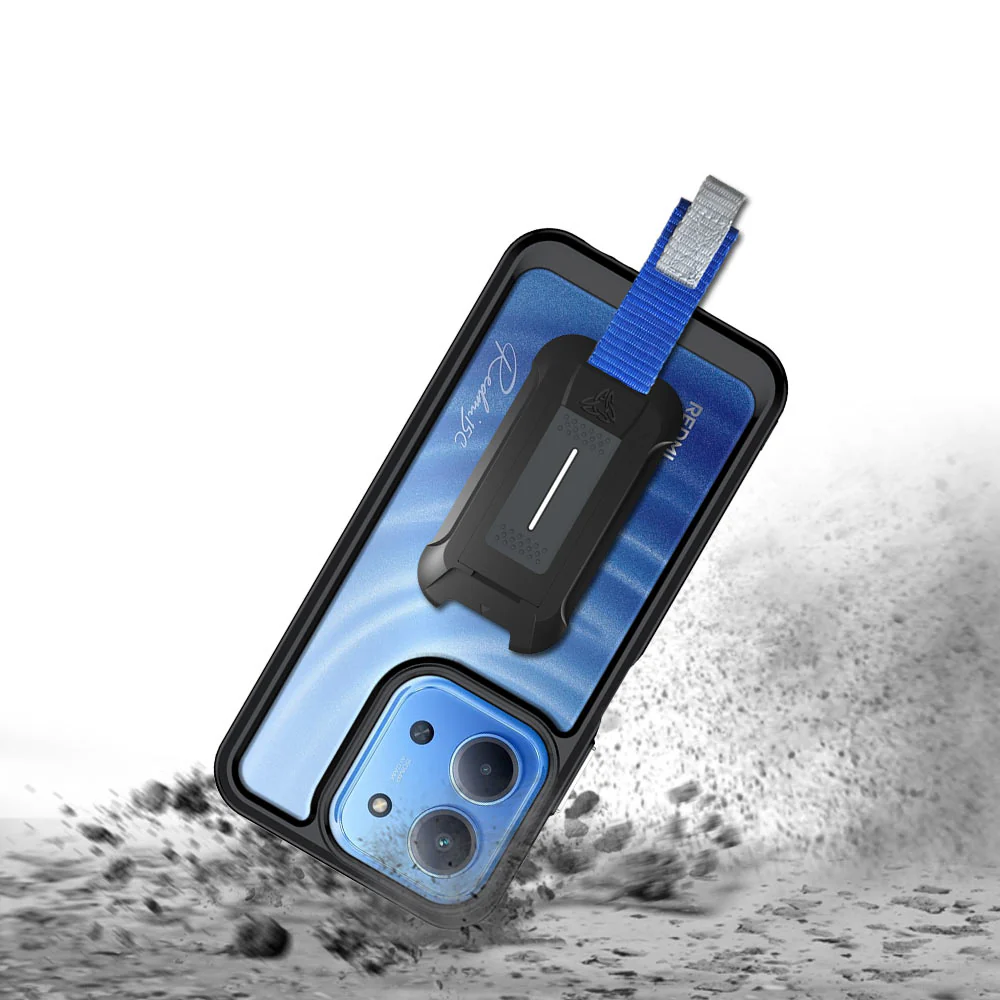 BX3-Mi25-RM15C4G | Xiaomi Redmi 15C 4G (Global Version) | Shockproof Rugged case w/ KEY Mount & Carabiner - Image 9