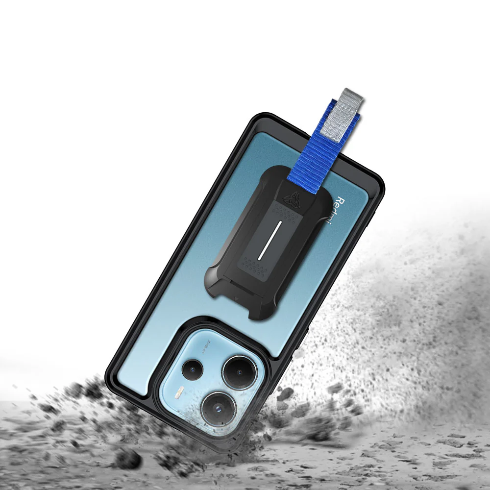 BX3-Mi25-RMN144GEU | Xiaomi Redmi Note 14 4G (EU Version) | Shockproof Rugged case w/ KEY Mount & Carabiner - Image 9