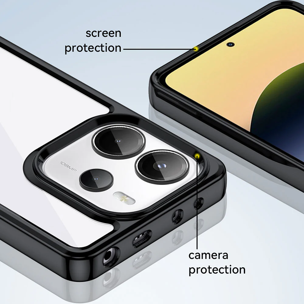 BX3-Mi25-RMN144GGLOB | Xiaomi Redmi Note 14 4G (Global Version) | Shockproof Rugged case w/ KEY Mount & Carabiner - Image 8