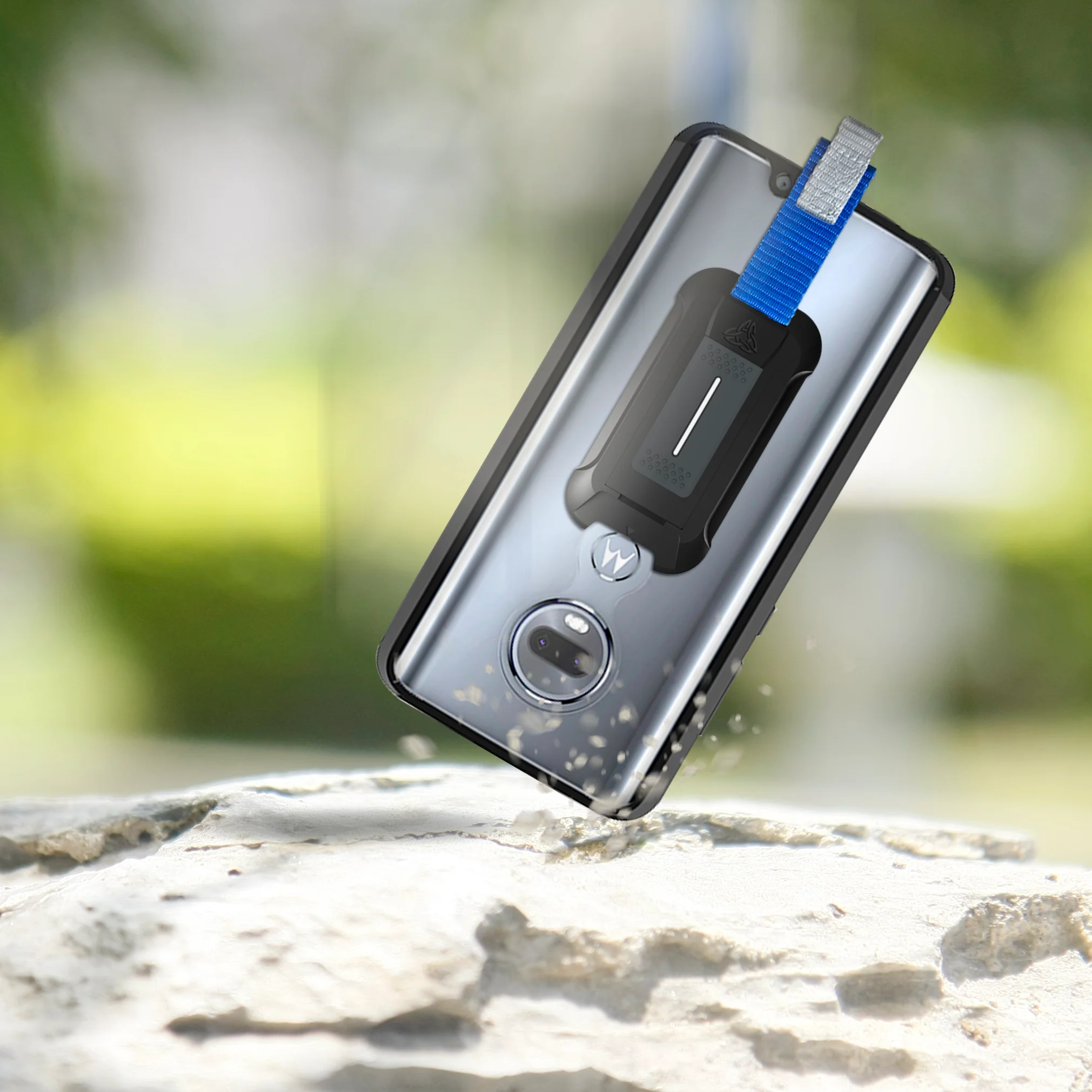 BX3-MT19-G7 | Motorola Moto G7 & G7 Plus | Mountable Shockproof Rugged Case for Outdoors w/ Carabiner - Image 8