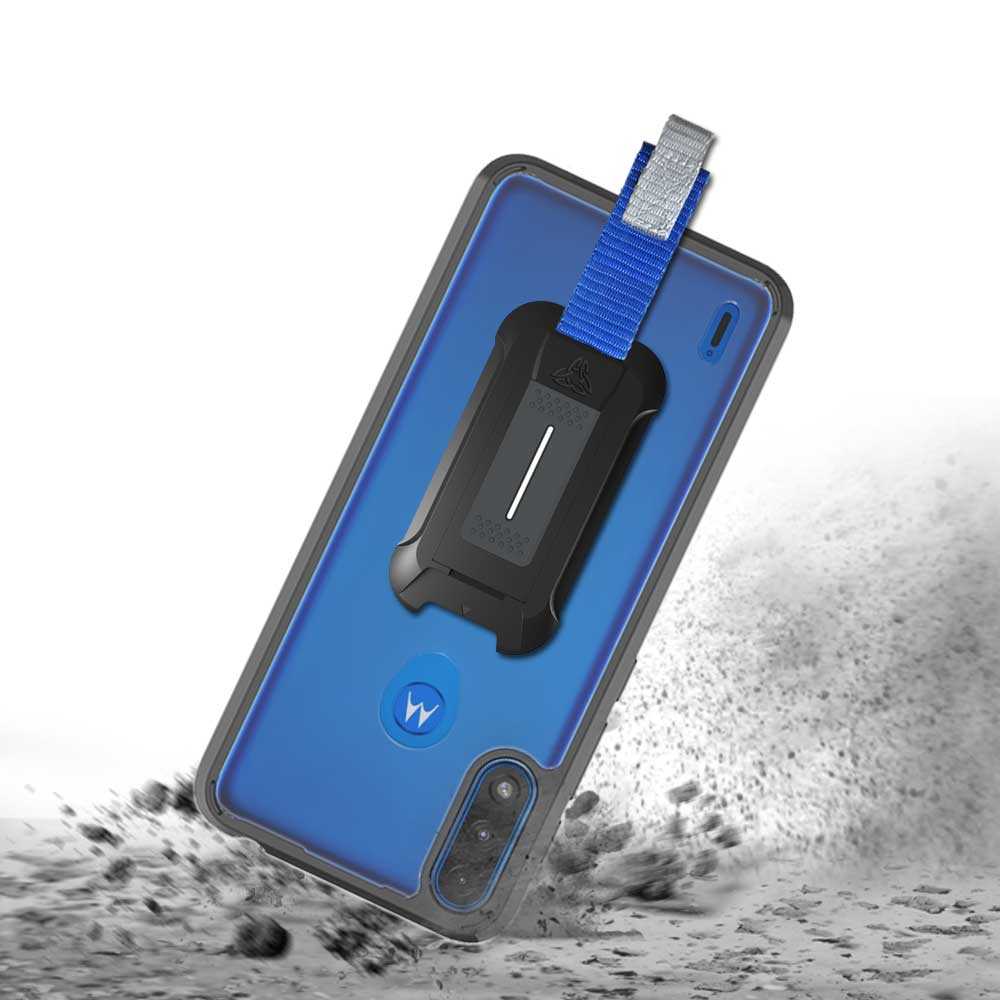 BX3-MT21-E7PW | Motorola Moto E7 / E7i Power Case | Mountable Shockproof Rugged Case for Outdoors w/ Carabiner - Image 9