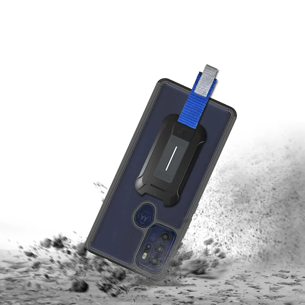 BX3-MT21-G60S | Motorola Moto G60S Case | Mountable Shockproof Rugged Case for Outdoors w/ Carabiner - Image 7